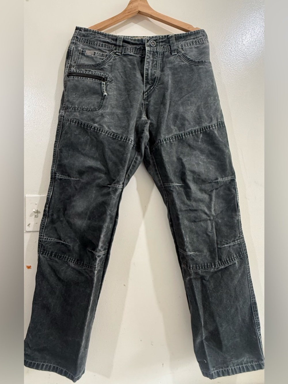 Kuhl Men's Washed Black Relaxed Utility Jeans